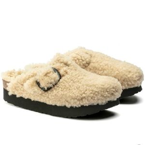 Boston Big Buckle Platform Birkenstock